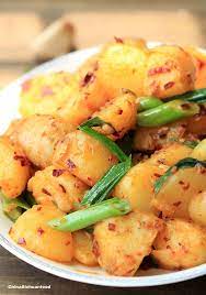 Red Braised Potatoes Vegetarian Recipes Potato Recipes Asian Recipes