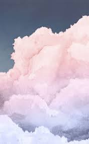 Pastel Pink Blue Sunset Clouds Wallpaper Mural Hovia Uk Wallpaper Pink And Blue Watercolor Wallpaper Iphone Pastel Color Wallpaper