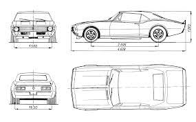 3d car modelling forum with the largest selection of car blueprints on the internet! Chevrolet Camaro 1968 Blueprint Download Free Blueprint For 3d Modeling
