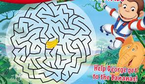 These free printable curious george coloring pages online will definitely pique the interest of your kid because it showcases all their favorite character. Free Curious George 3 Printable Activities Curiousgeorge Mrs Kathy King