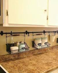 15 Sneaky Tips Hacks For Small Space Living Popcane Small Kitchen Organization Small Kitchen Hanging Curtain Rods