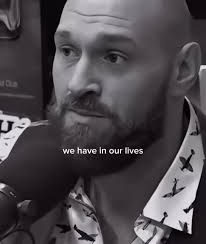 “Enjoy the little things, for one day you may look back and realise they  were the big things”. #tysonfury #gypsyking #liveinthemoment #foryoupage  #inspiration #fyp