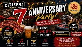 Citizens Grill 7th Year Anniversary Party