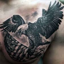 Nonetheless, there are certain areas that adapt well to the placement of the eagle tattoo designs. Half Chest Tattoos Eagle Novocom Top