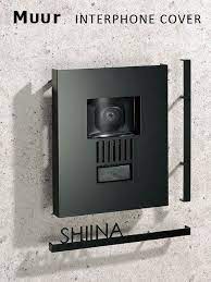楽天市場 クーポンで1000円off インターホンカバー ステンレス インターフォンカバー ミュール ステンレス素材 ブラック 装飾 玄関 門柱 屋外 外壁 エクステリア 外構 リフォーム 取り付け 戸建て 新築 中古住宅 新築祝 ギフト エストアガー インターホン