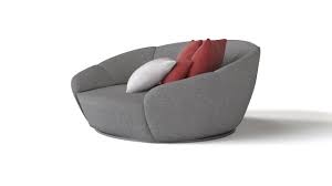 Round out any room in streamlined style with this swivel barrel chair, right at home in modern arrangements. Round Armchair Flyingarchitecture