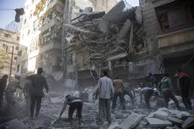 Moscow has more in mind than just fighting terrorists, dw russia correspondent juri rescheto reports. Russia S Brutal Bombing Of Aleppo May Be Calculated And It May Be Working The New York Times