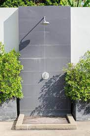 24 Serene Outdoor Shower Ideas Photos Outdoor Pool Shower Outdoor Shower Pool Shower