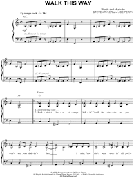 Backstroke lover always hidin' 'neath the cover, 'till i 'walk this way' se estrenó el 28 de agosto de 1975. Aerosmith Walk This Way Sheet Music In C Major Download Print Sku Mn0029191