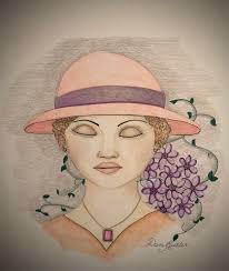 My last pink drawing for the year 🤣🤣