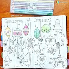 Bullet Journal Advent Calendar Bullet Journal Christmas December Bullet Journal Bullet Journal Layout