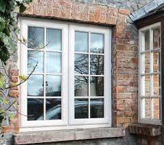 French Pvc Window In Cream With Georgian Bars For That Period Look Costello Windows Manufacture And Fit Our U French Windows Cottage Windows Windows And Doors