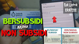 Cara paling mudah mengetahui apakah meteran listrik di rumah masuk kategori subsidi atau nonsubsidi, bisa dilihat dari struk pembayaran tagihan listrik dan kode yang tertera di meteran listrik. Cara Mengecek Token Listrik Bersubsidi Atau Non Subsidi Youtube