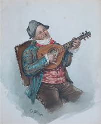 Make prints for friends and family. E Sillico The Banjo Player Mutualart