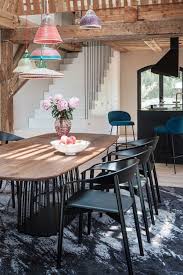 Simple classic dining room design ideas with wooden furniture and cupboard for plates. Simple But Without Lacking Any Comfort Chair Stella By Freifrau In 2021 Interior Design Dining Room Design Dining Room Interiors