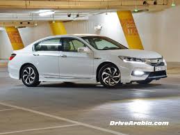 Acceleration and braking are among the segment best with the v6 model being quicker than many base model luxury sedans. 2017 Honda Accord In The Uae 5 Drive Arabia