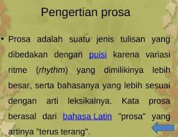 Pengertian pancasila menurut para tokoh. Arti Prosa Pengertian Macam Bentuk Jenis Ciri Fungsi