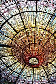 Interior Of Palau De La Musica Catalana Barcelona Incredible Pictures Http Www Pinterest Com Miguel0vr India Rajasthan Stained Glass Art Stained Glass Art
