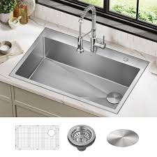 2hole Single Bowl Kitchen Sink Kraus