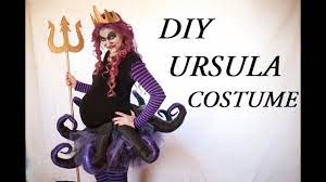 Want to make your own ursula costume? How To Make A Homemade Ursula Costume Youtube