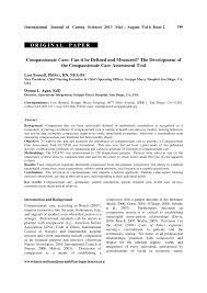 Compassionate drug use is legal, but it's limited to people who meet certain conditions. Pdf Compassionate Care Can It Be Defined And Measured The Development Of The Compassionate Care Assessment Tool