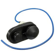 Black Car Interior Door Courtesy Light Switch Lamp Push Button Universal Car Lamp Switch