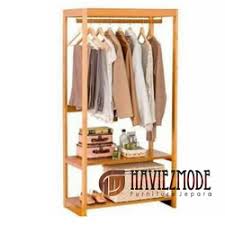 Rak baju, livien, rak gantungan baju minimalis, standing hanger kayu, exelle standing hanger maple, livien furniture. Jual Rak Gantung Baju Kayu Terbaik Harga Murah July 2021 Cicil 0