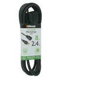 When three electrical cables all use the same thhn wire conductors, what sets them apart? Woods 8 Outdoor Extension Cord Black Target
