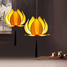 Lotus Lamp Flower Lamp Diy Lamp Shade Ceiling Hanging