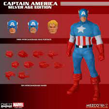 One:12 Collective Captain America – Silver Age Edition | Mezco Toyz