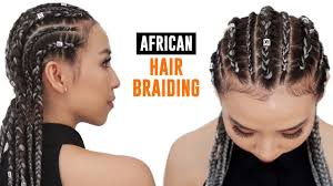 Go for this african hairstyle the next time you want to give your hair a. Getting My Hair Braided For The First Time Youtube