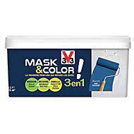 Peinture bleu klein castorama : Peinture De Renovation Multi Supports V33 Mask Color Bleu Canard Mat 2 5l Castorama
