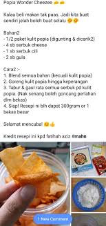 Jom cuba resipi mudah giler nak buat ni. Popia Seaweed Cheese Resepi