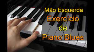mao esquerda no teclado exercicio de piano blues youtube piano ensino de piano exercicio de musica