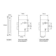 Tubular contractor privacy interior passage lock latch. Internal Door Lock 3 Lever Mortice Sash Lock For Internal Doors With 2 Keys Ebay