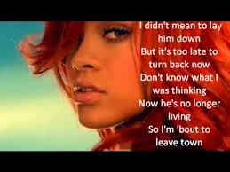 Rihanna Man Down Official Lyric Video Youtube