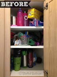 This organizer offers a gorgeous walnut finish, while providing a convenient storage solution for your kitchen corner cabinet. Kitchen Organization Ideas Corner Cabinet