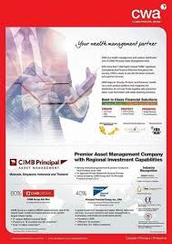 I called the agent and she says the this kind of investment goes up or down, preferably to leave the investment at least 3 years to grow. Unit Trust Cimb Cwa Extreeme Jootawan Facebook