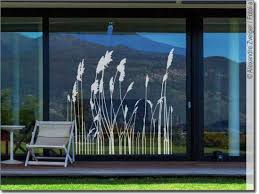 Fenstersticker Wildgraser Scheibenfolie Milchglas Folie Fenster Sichtschutz Glastur Sichtschutzfolie Fenster