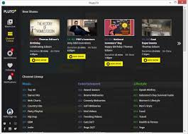 Pluto tv is an application which enables users to enjoy tv shows and movies covering a wide range of categories including news, comedy, entertainment, music, technology and more. Pluto Tv 0 3 1 For Windows Download