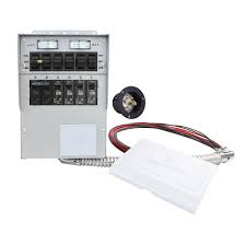 The best generator transfer switches. Reliance Controls 306a 30 Amp 6 Circuit Manual Transfer Switch Meters Power Inlet The Home Depot Canada