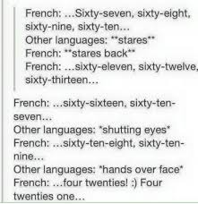 9gag is your best source of fun! How Did The French End Up With Their Crazy Numbers The Local