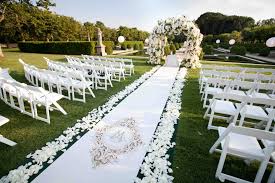 More detailed photos 5/10/15m white carpet runner wedding party aisle floor mat exhibition festival roll$77.99. Plain White Carpet Outdoor Wedding Decorations Outdoor Wedding Ceremony Beautiful Outdoor Wedding