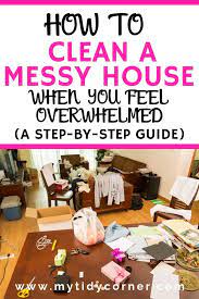 How To Clean A Messy House - A Step By Step Guide!
