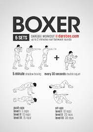 Boxer Workout Boksen Workout Boksen Bokstraining
