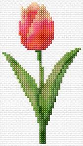 Come vi ho già detto, ho avuto dei seri problemi con internet, che non potevo collegarmi al pc, così nel frattempo. Tulip 17 3793 X Stitch 10 Free Patterns Online Cross Stitch Flowers Cross Stitch Designs Floral Cross Stitch