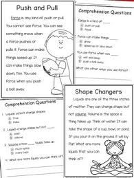 Science fiction reading comprehension worksheets pdf. Physical Science Reading Comprehension Passages And Questions Non Fiction