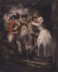 George Morland The Deserters Farewell Painting By George Morland