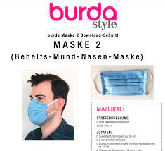 Die masken sind kostenlos, das bedeutet, es muss nichts zugezahlt werden. Mundschutz Selber Nahen Schnittmuster Pdf Download Chip