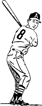 Black And White Baseball Clipart Free Baseball 20clipart 20black 20and 20white Baseball Coloring Pages Baseball Players Baseball Batter
